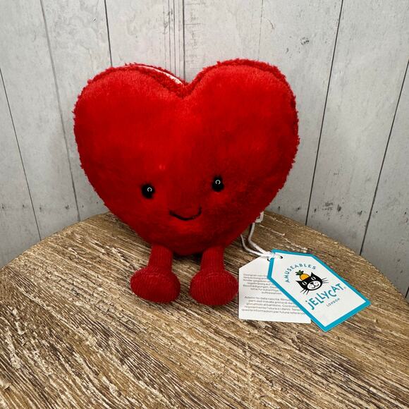 Jellycat Macaron Arlette Heart Macaron Jellycat Valentines Day NEW - Picture 2 of 9